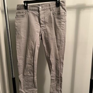 H&M Slim Fit Silver Pants Men. Size 32.